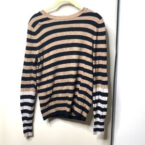 Coach Stripe Winter Sweater
